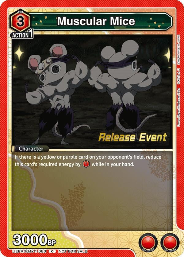 Image for Muscular Mice (UEPR/KMY-1-080) - Union Arena