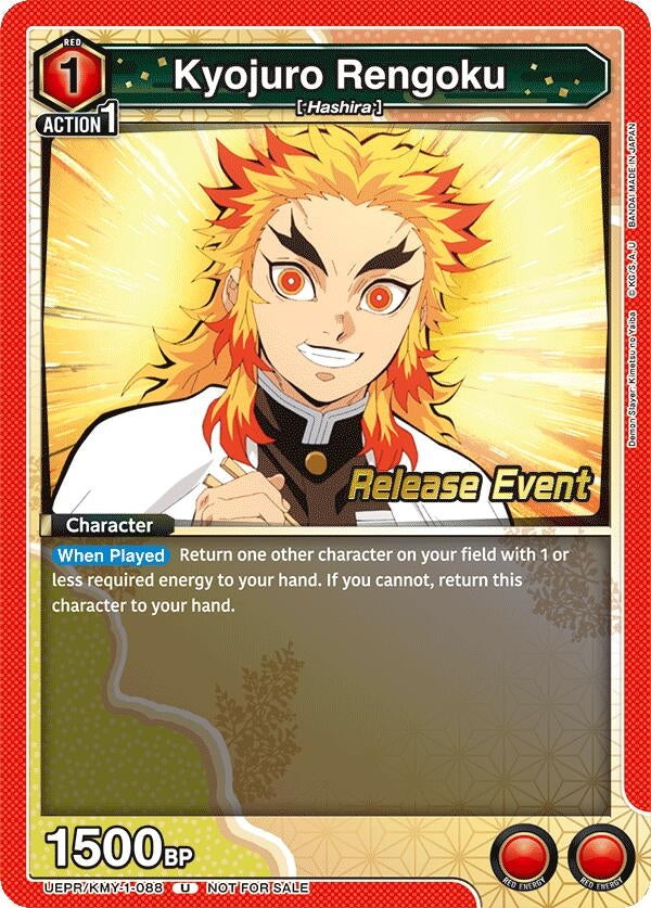 Image for Kyojuro Rengoku (088) (UEPR/KMY-1-088) - Union Arena