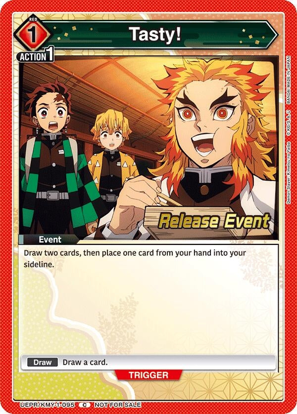 Image for Tasty! (UEPR/KMY-1-095) - Union Arena