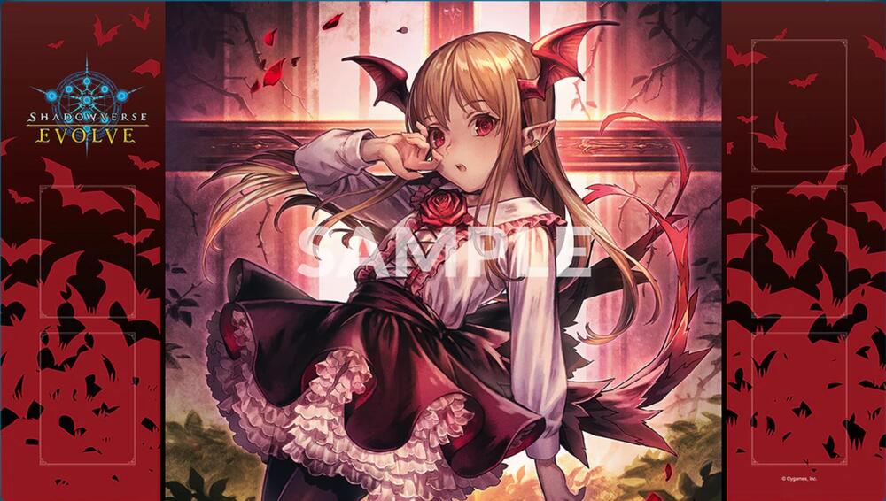 Bushiroad Supplies Rubber Playmat Shadowverse Evolve Vania, Nightshade Vampire
