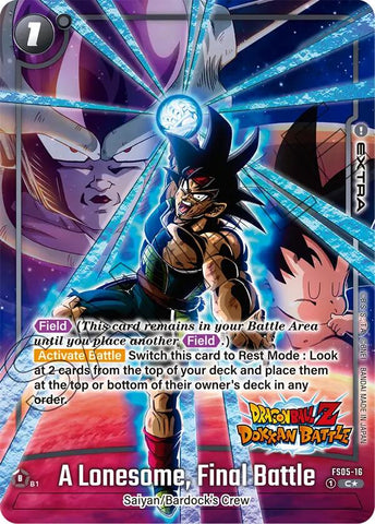 A Lonesome, Final Battle (Dragon Ball Z Dokkan Battle Alternate Art) [Starter Deck: Bardock]