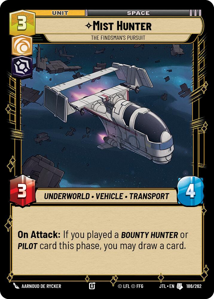 Mist Hunter - The Findsman's Pursuit (186/262) (186/257) [Jump to Lightspeed]