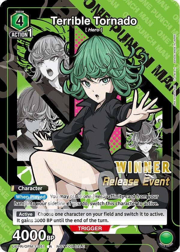 Image for Terrible Tornado (Release Event Winner) (UEPR/OPM-1-051) - Union Arena