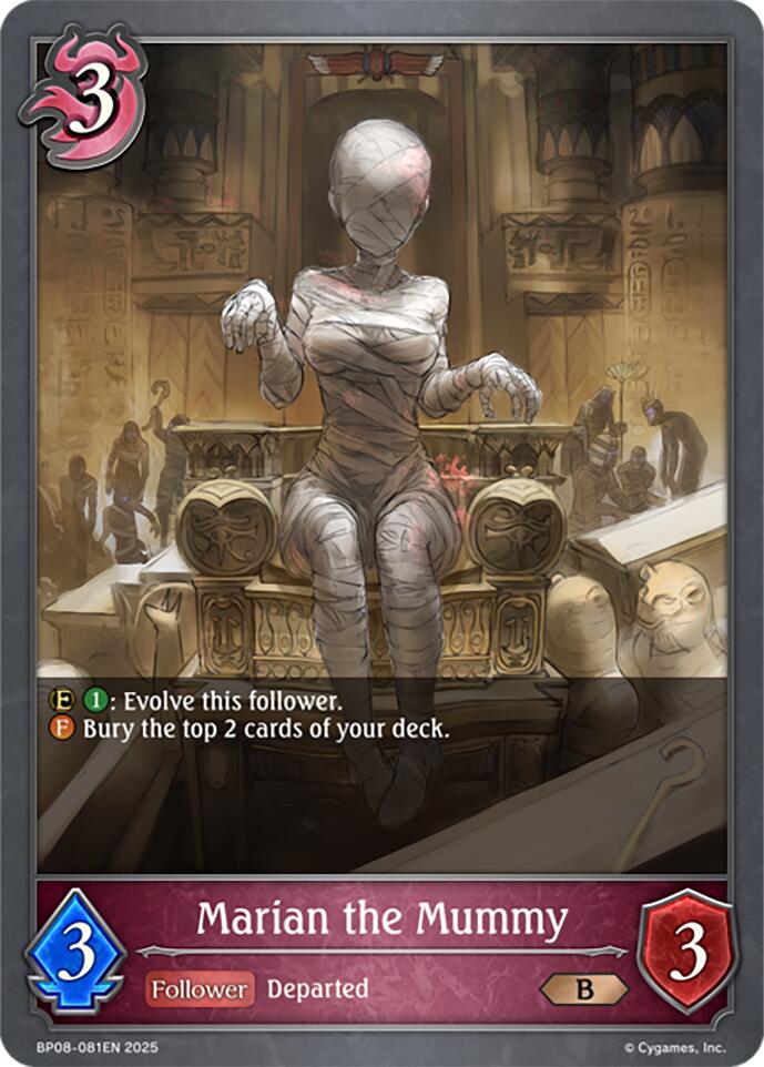 Marian the Mummy (BP08-081EN) [Alterchaotica]