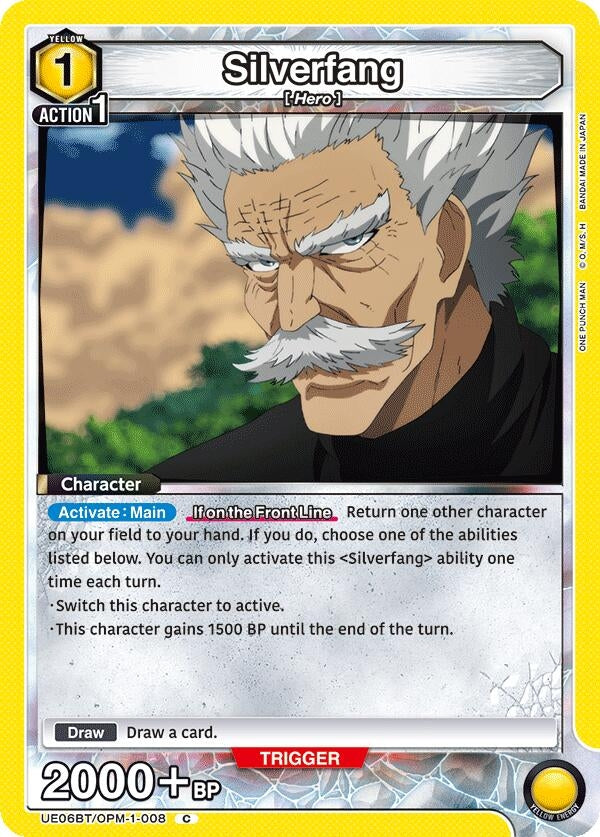 Image for Silverfang (008) (UE06BT/OPM-1-008) - Union Arena