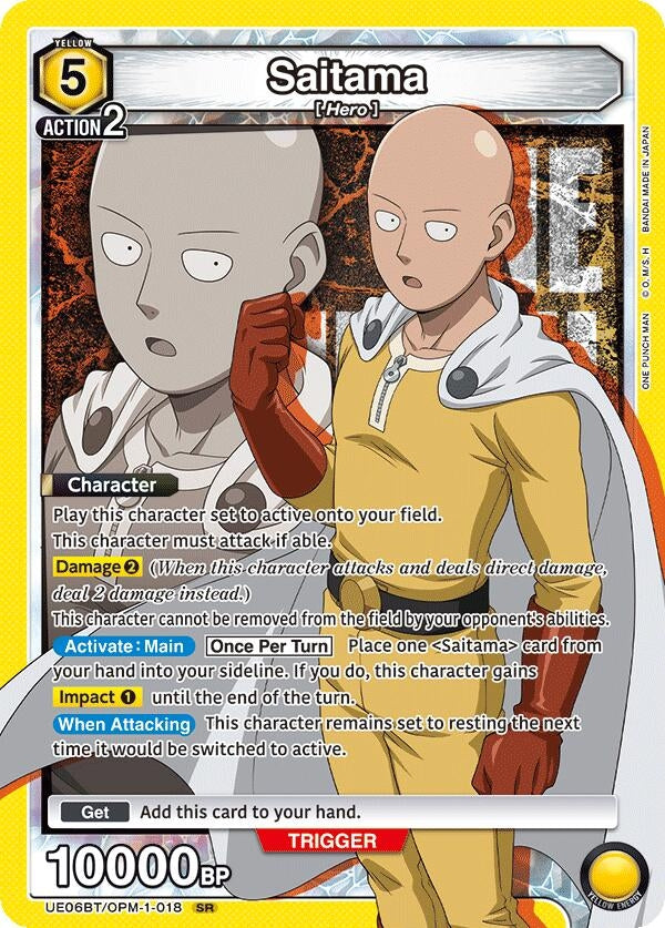 Image for Saitama (018) (UE06BT/OPM-1-018) - Union Arena