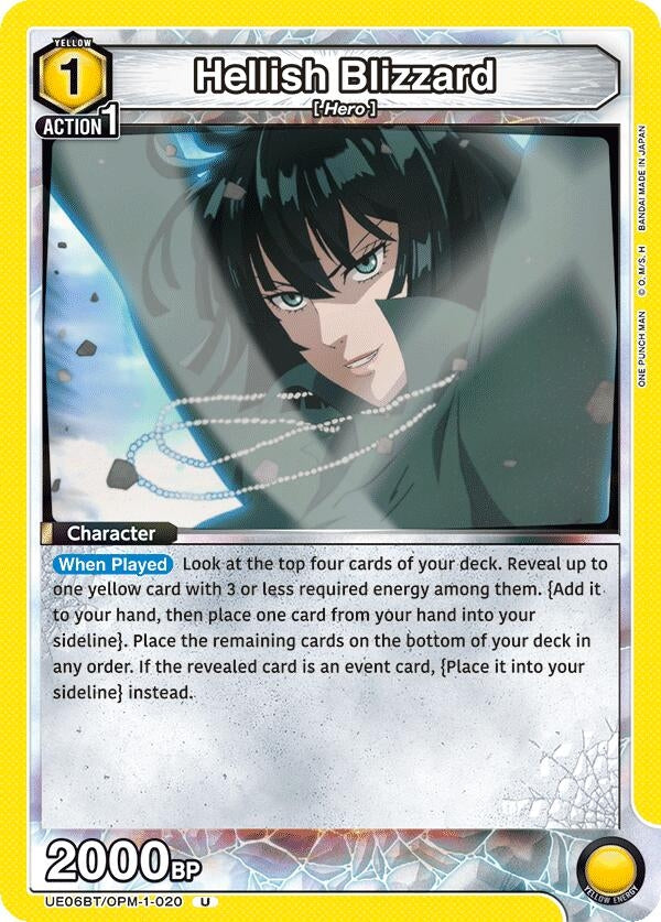 Image for Hellish Blizzard (020) (UE06BT/OPM-1-020) - Union Arena