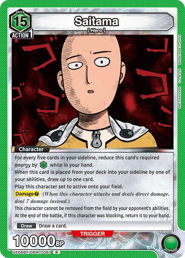 Image for Saitama (061) (UE06BT/OPM-1-061) - Union Arena