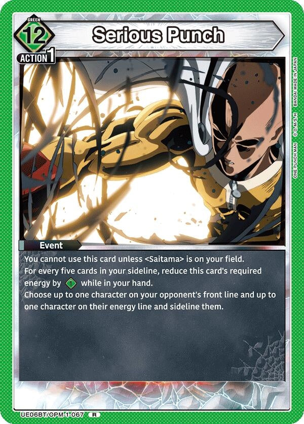 Image for Serious Punch (UE06BT/OPM-1-067) - Union Arena