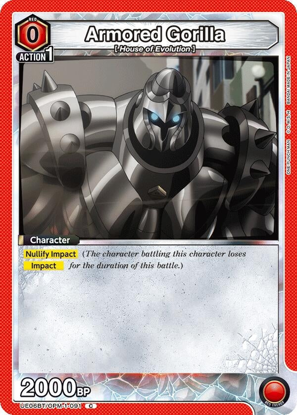 Image for Armored Gorilla (UE06BT/OPM-1-091) - Union Arena