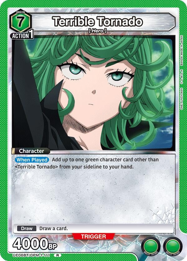 Image for Terrible Tornado (111) (UE06BT/OPM-1-111) - Union Arena