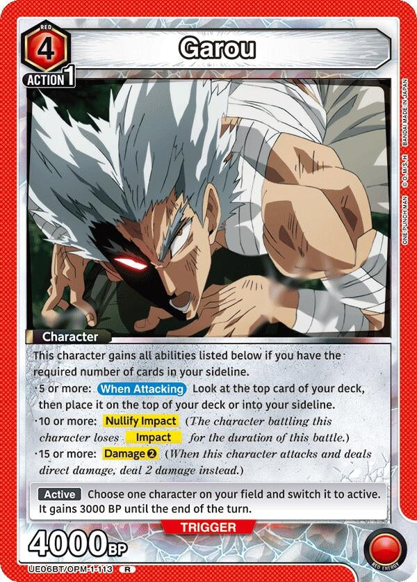 Image for Garou (113) (UE06BT/OPM-1-113) - Union Arena