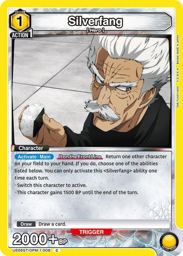 Image for Silverfang (008) (UE06ST/OPM-1-008) - Union Arena
