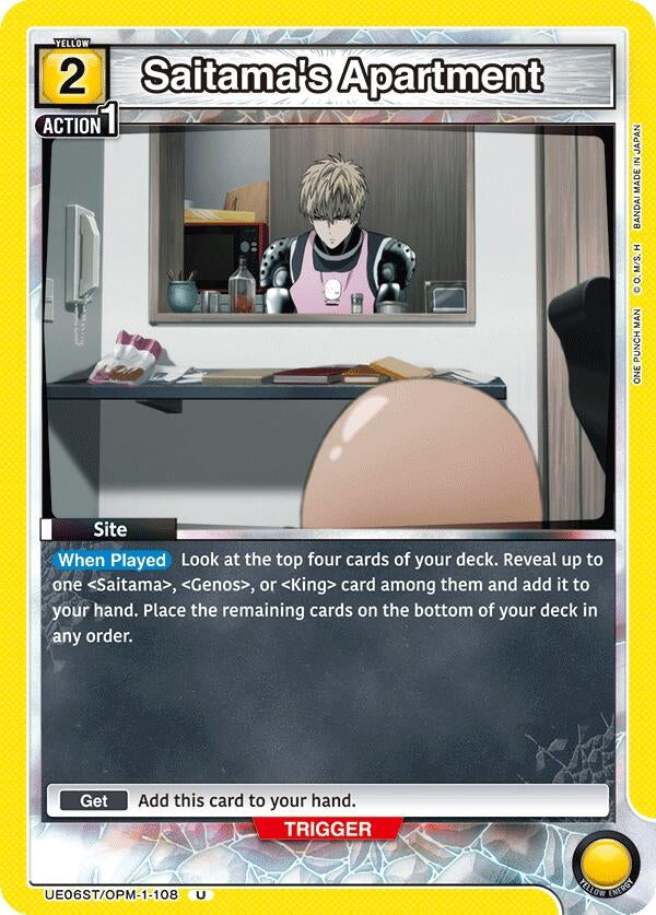 Image for Saitama's Apartment (UE06ST/OPM-1-108) - Union Arena