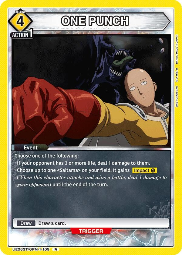 Image for ONE PUNCH (UE06ST/OPM-1-109) - Union Arena