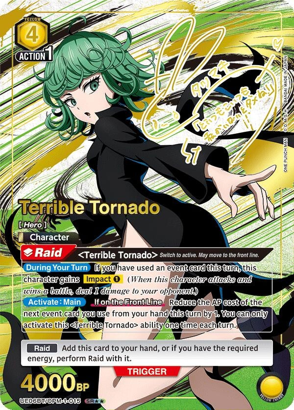 Image for Terrible Tornado (015) (SR**) (UE06BT) (UE06BT/OPM-1-015) - Union Arena