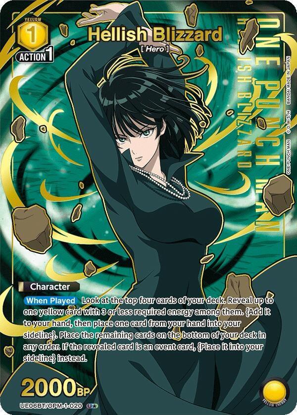Image for Hellish Blizzard (020) (U*) (UE06BT) (UE06BT/OPM-1-020) - Union Arena