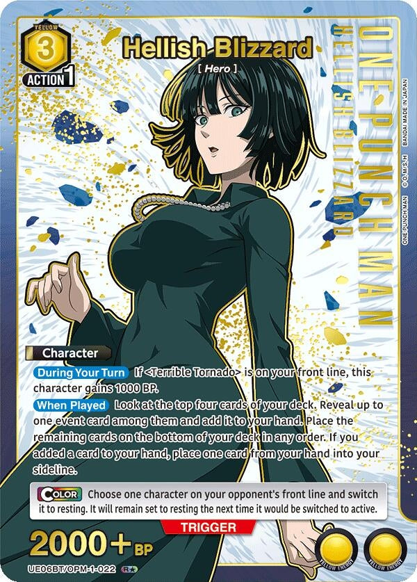 Image for Hellish Blizzard (022) (R*) (UE06BT/OPM-1-022) - Union Arena
