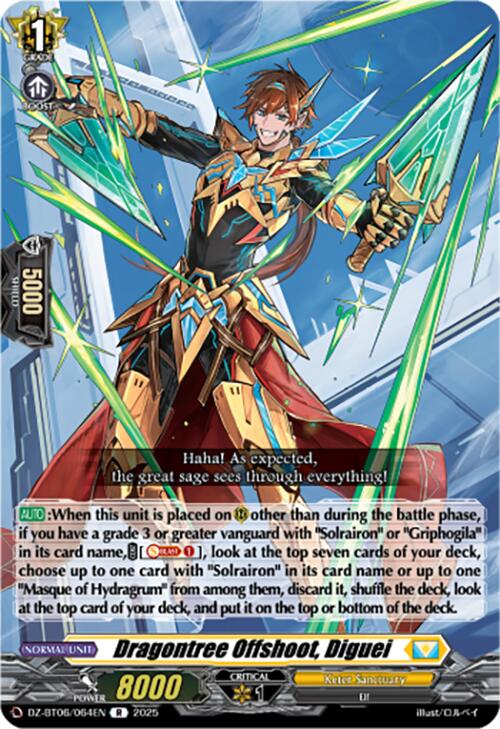 Dragontree Offshoot, Diguei (DZ-BT06/064EN) [Generation Dragenesis]