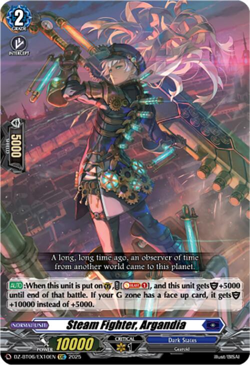 Steam Fighter, Argandia (EXC) (DZ-BT06/EX10EN) [Generation Dragenesis]