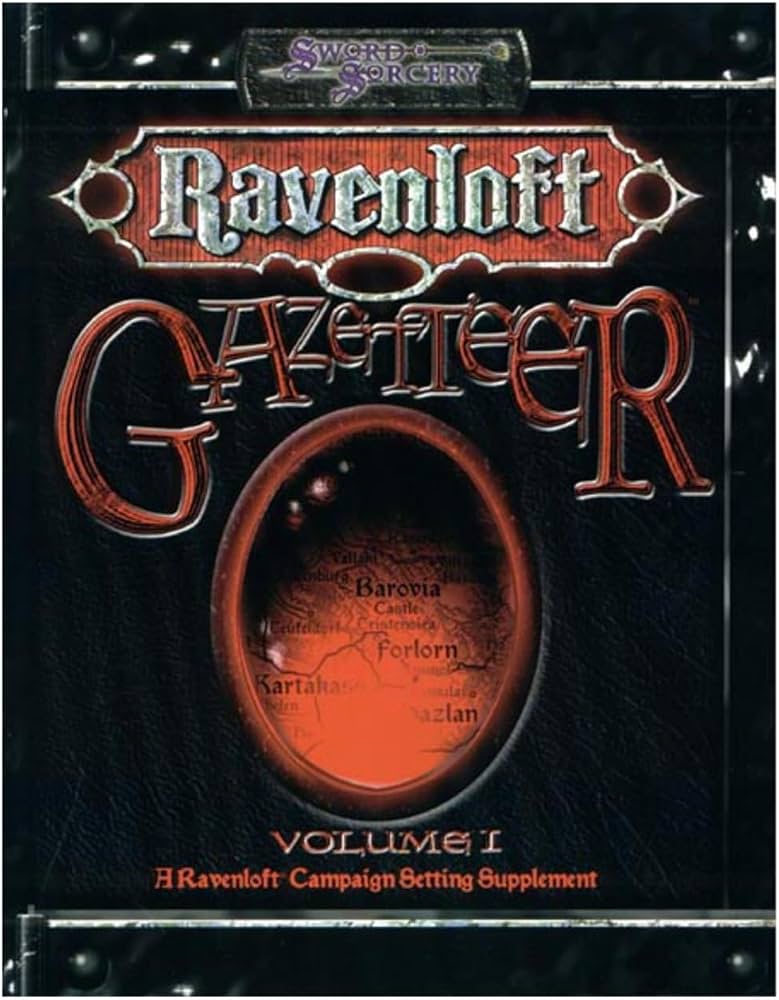 Sword and Sorcery - Ravenloft Gazetteer Bundle (Vol. 1-5) (Used)