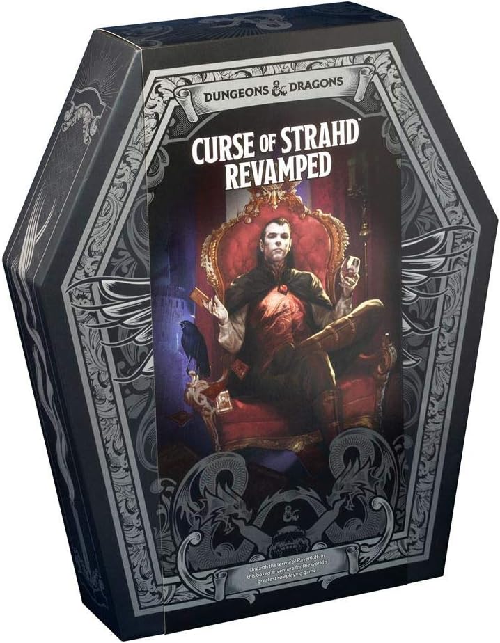 Curse of Strahd Revamped Premium Edition D&D Boxed Set(Used)