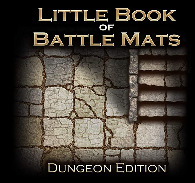 Battle Mats: Little Book of Battle Maps - Dungeon Edition