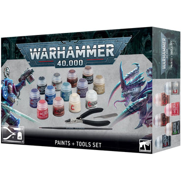 40K Paints + Tools Set