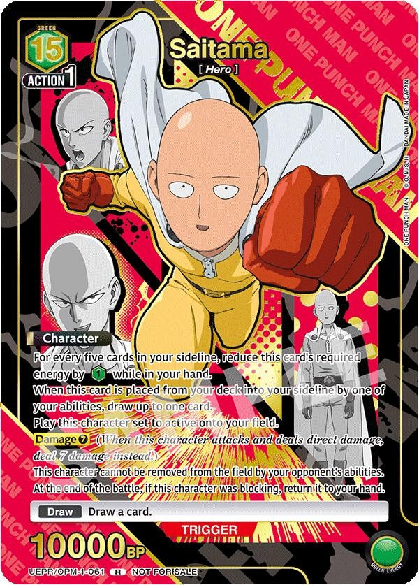 Image for Saitama (061) (Gold) (UEPR) (UEPR/OPM-1-061) - Union Arena