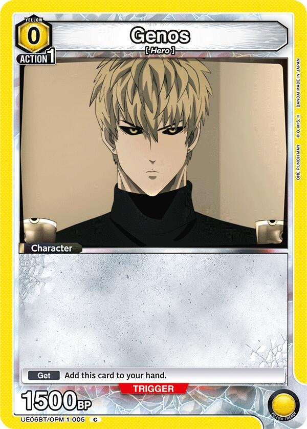 Image for Genos (005) (Box Topper Foil) (UE06BT/OPM-1-005) - Union Arena