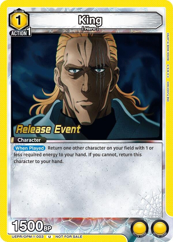Image for King (003) (UEPR/OPM-1-003) - Union Arena