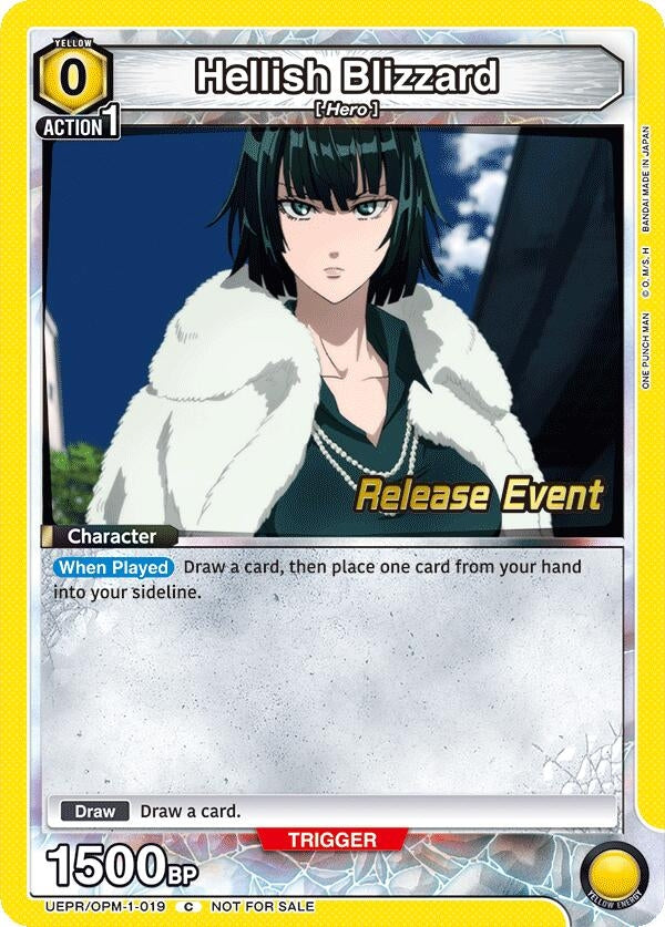 Image for Hellish Blizzard (019) (UEPR/OPM-1-019) - Union Arena