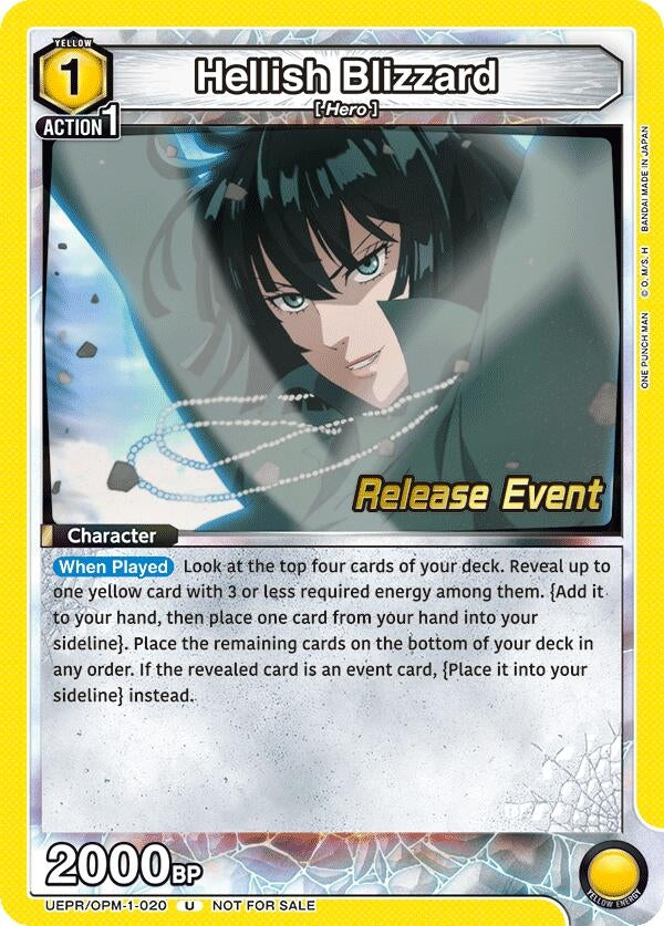 Image for Hellish Blizzard (020) (UEPR/OPM-1-020) - Union Arena