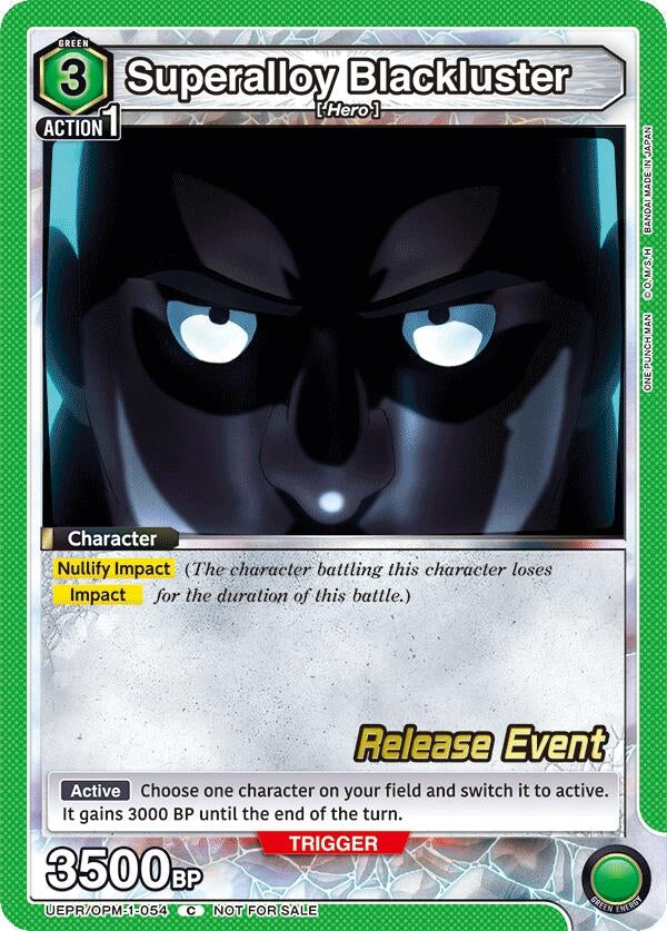 Image for Superalloy Blackluster (UEPR/OPM-1-054) - Union Arena