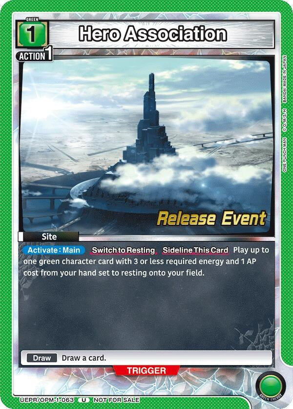 Image for Hero Association (UEPR/OPM-1-063) - Union Arena