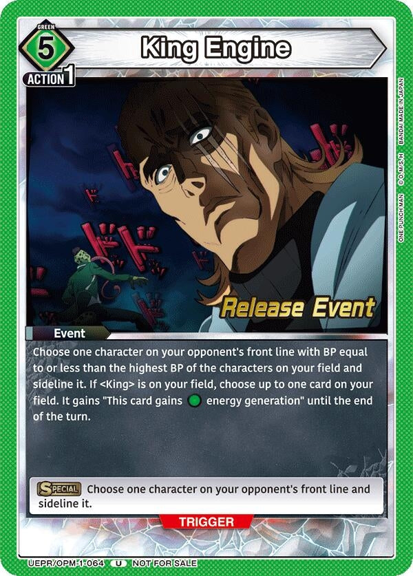 Image for King Engine (UEPR/OPM-1-064) - Union Arena