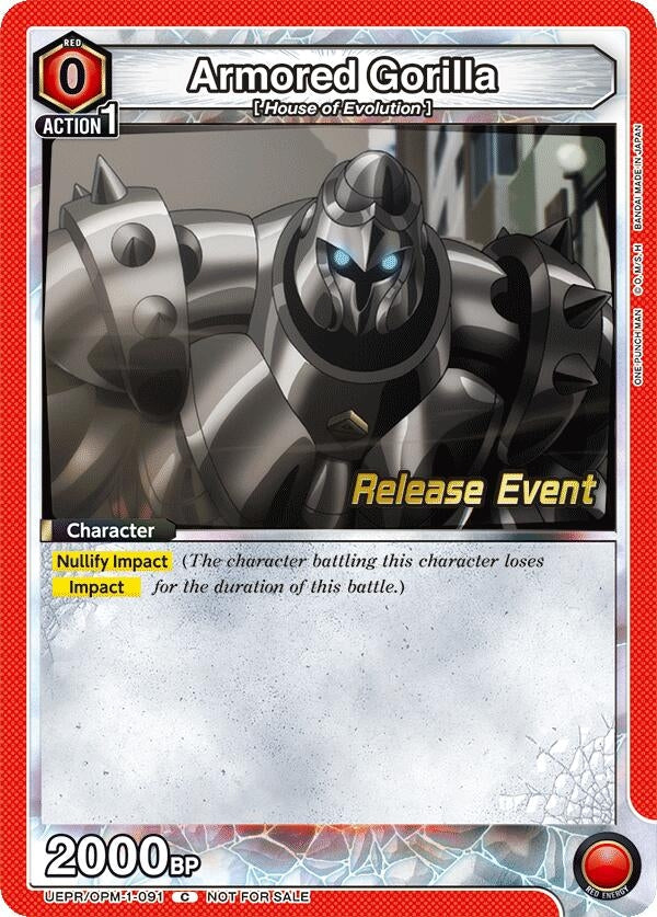 Image for Armored Gorilla (UEPR/OPM-1-091) - Union Arena