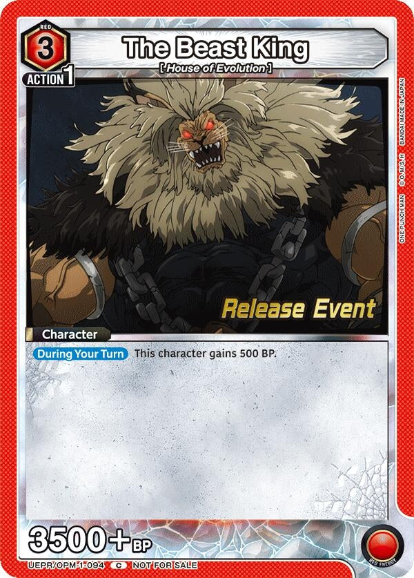 Image for The Beast King (UEPR/OPM-1-094) - Union Arena