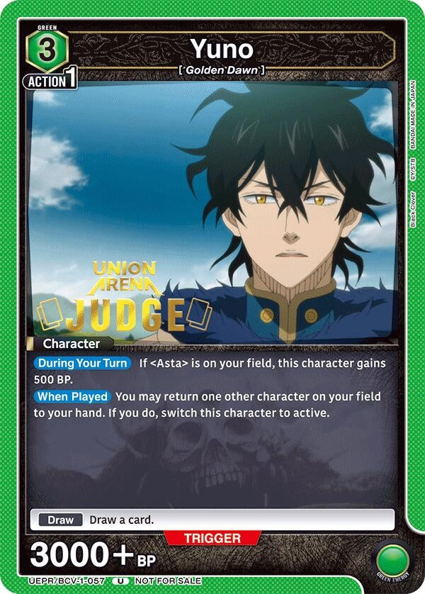 Image for Yuno (Judge Pack) (UEPR) (UEPR/BCV-1-057) - Union Arena