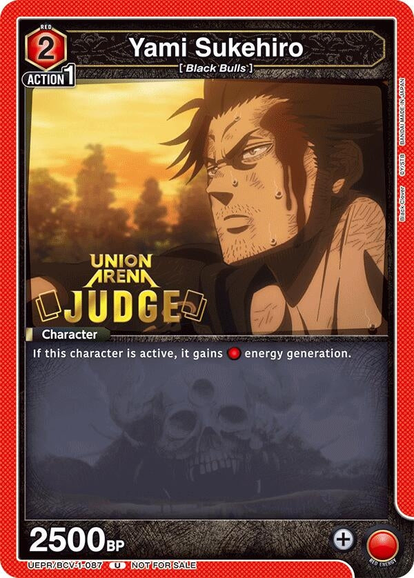 Image for Yami Sukehiro (Judge Pack) (UEPR) (UEPR/BCV-1-087) - Union Arena
