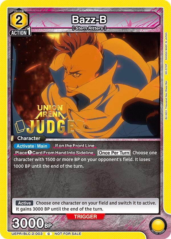 Image for Bazz-B (Judge Pack) (UEPR) (UEPR/BLC-2-003) - Union Arena