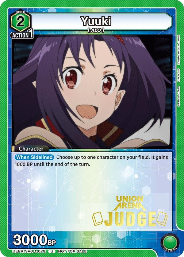 Image for Yuuki (Judge Pack) (UEPR) (UEPR/SAO-1-079) - Union Arena