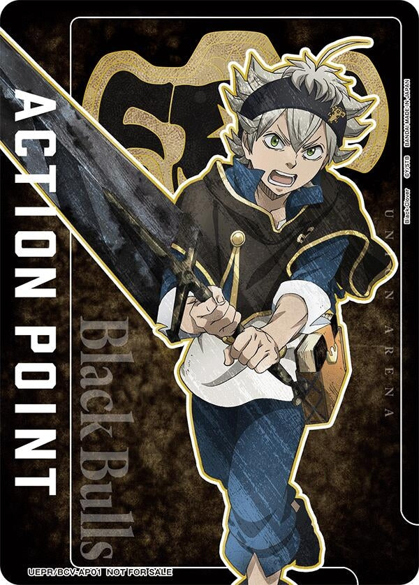 Image for Action Point Card (AP01) (Black Clover) (UEPR) (UEPR/BCV-AP01) - Union Arena