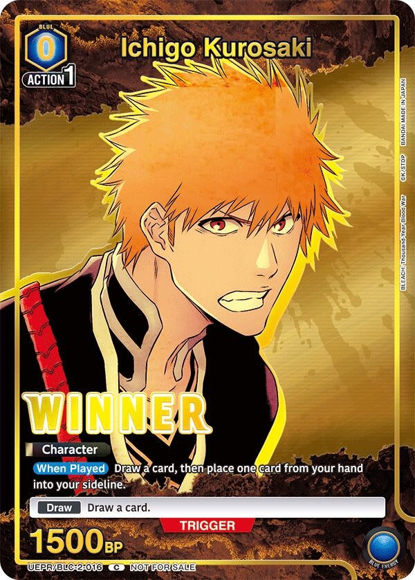 Image for Ichigo Kurosaki (Winner) (UEPR) (UEPR/BLC-2-016) - Union Arena