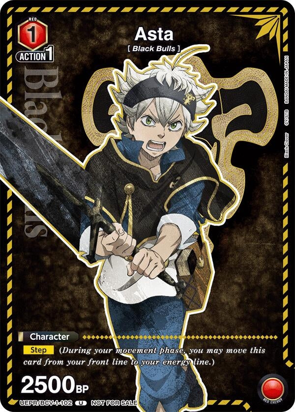 Image for Asta (102) (UEPR) (UEPR/BCV-1-102) - Union Arena