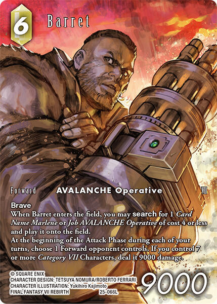 Barret (Full Art) [Tears of the Planet]