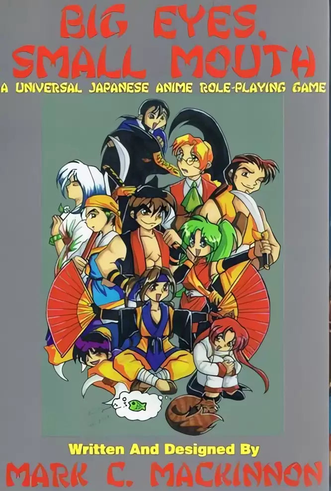 Big Eyes, Small Mouth (a universal japanese anime role-playing game) (used)