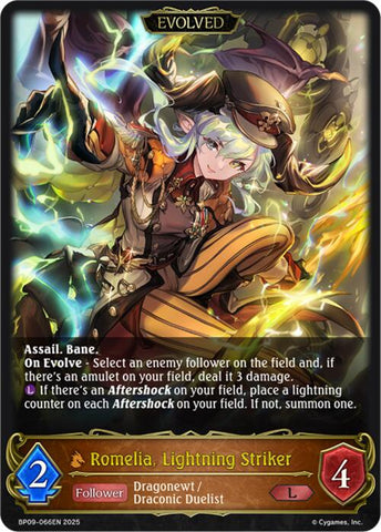Romelia, Lightning Striker (Evolved) (BP09-066EN) [Duet of Dawn and Dusk]