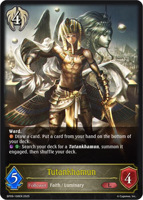 Tutankhamun (BP09-108EN) [Duet of Dawn and Dusk]