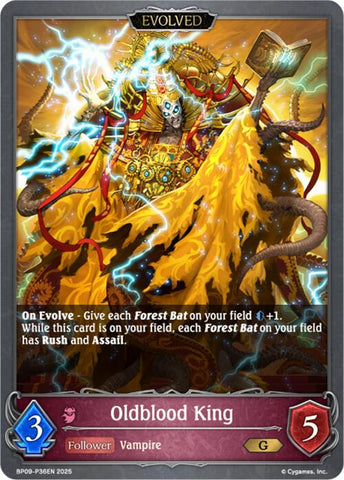 Oldblood King (Evolved) - P36EN (Foil) (BP09-P36EN) [Duet of Dawn and Dusk]